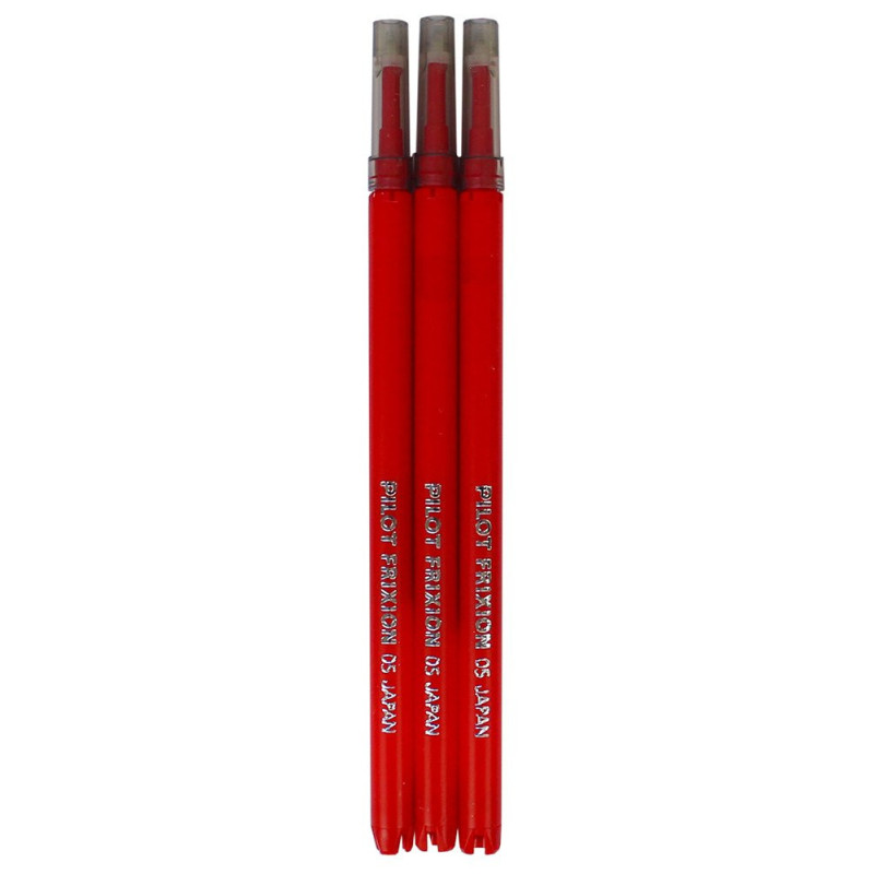Wkład do pióra kulkowego ścieralnego Frixion czerwony 0,5 mm - 3 szt.